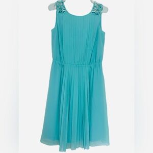 Jessica Simpson Aqua Sleeveless Dress